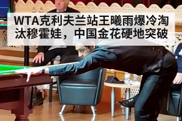 WTA克利夫兰站王曦雨爆冷淘汰穆霍娃，中国金花硬地突破
